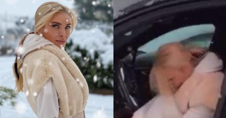 Κατερίνα Καινούργιου: Eγκλωβίστηκε στα χιόνια και την “έσωσε” πασίγνωστος παρουσιαστής