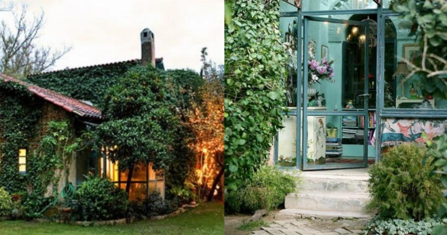 Το παραμυθένιο «μικρό σπίτι στο λιβάδι» βρίσκεται στο κέντρο της Αθήνας και το εσωτερικό του θυμίζει όνειρο