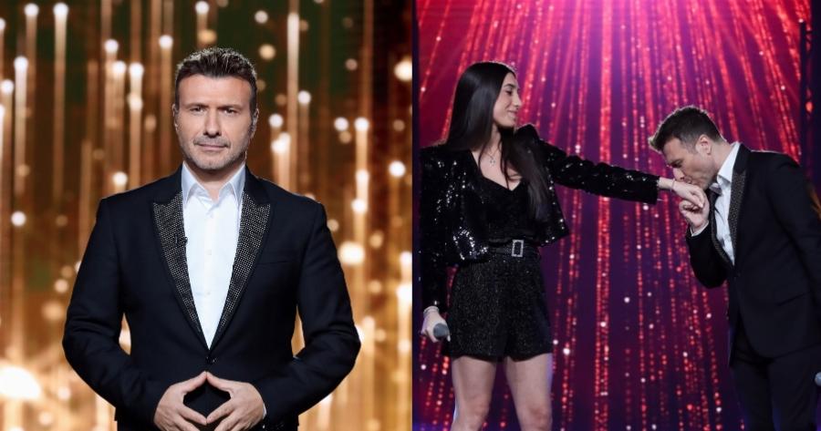 Πλούταρχος: Βρέθηκε στην σκηνή μαζί με την κόρη του, Κατερίνα Κακοσαίου, τραγουδήσανε και της υποκλίθηκε