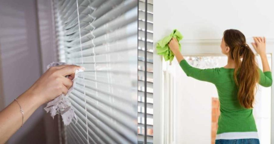 Καθάρισμα παντζουριών: Ο καλύτερος τρόπος για να τα κάνετε να αστράφτουν από καθαριότητα