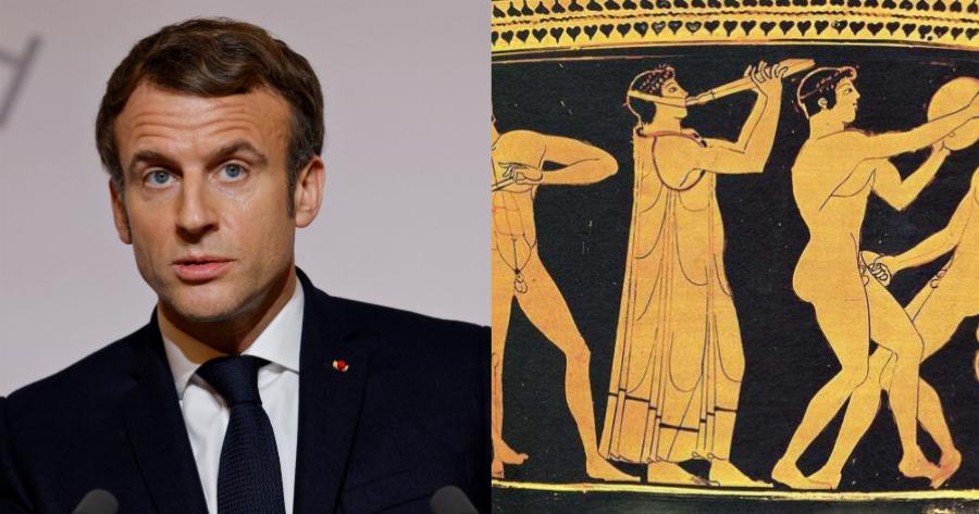 Εντολή Μακρόν: «Οι φοιτητές στη Γαλλία, από του χρόνου, θα μαθαίνουν Αρχαία Ελληνικά»