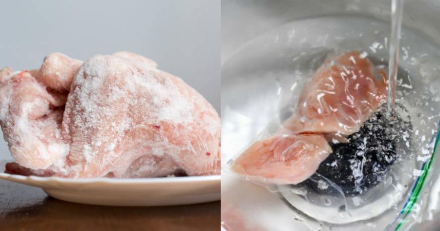 Ξεχάσατε να βγάλετε το κοτόπουλο από τη κατάψυξη; Ο εναλλακτικός και ασφαλής τρόπος για να το ξεπαγώσετε