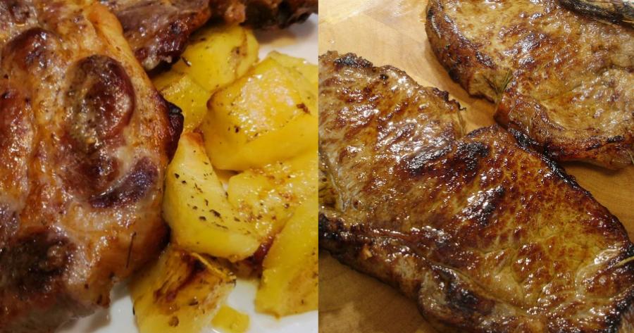 Μπριζόλα με ξύδι και ελαιόλαδο: Απίστευτη μαρινάδα με 3 υλικά που θα απογειώσει το κρέας στο ψήσιμο