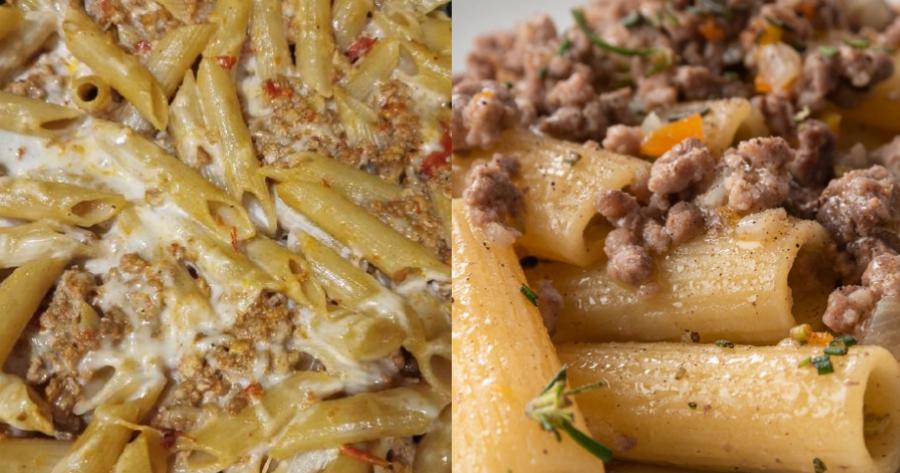 Πεντανόστιμη συνταγή για μακαρόνια: Πένες ογκρατέν με κιμά και κουρκουμά στην φόρμα για κέικ