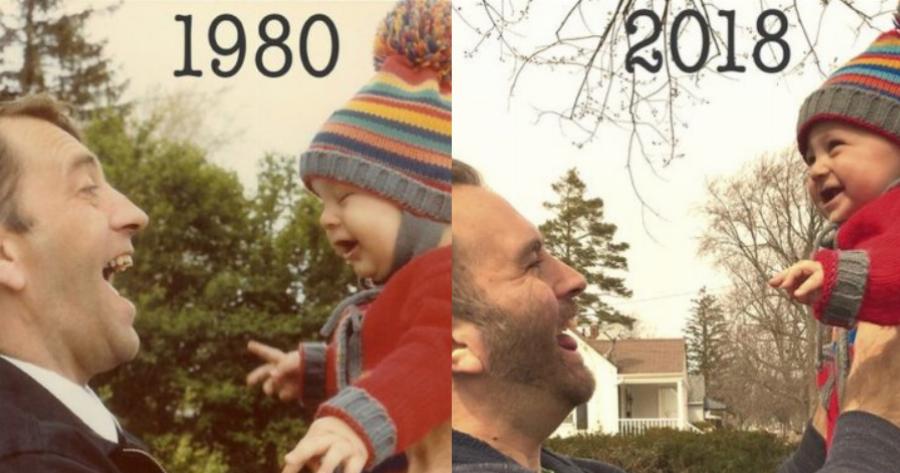 Τι σου είναι τα γονίδια: Οι 12 φωτογραφίες που δείχνουν την απίστευτη κληρονομικότητα ανάμεσα σε γονέα και παιδί