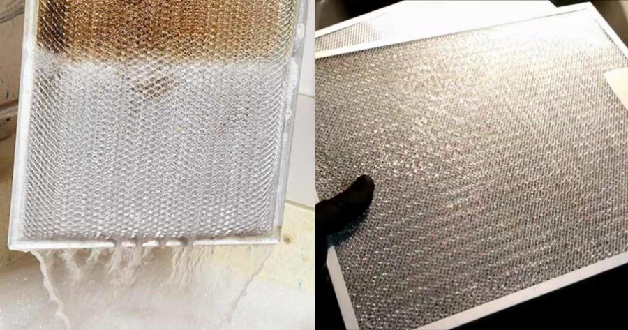 Καθάρισμα απορροφητήρα: Πως να απαλλαγείτε από τα λίπη στο φίλτρο με έναν έξυπνο τρόπο