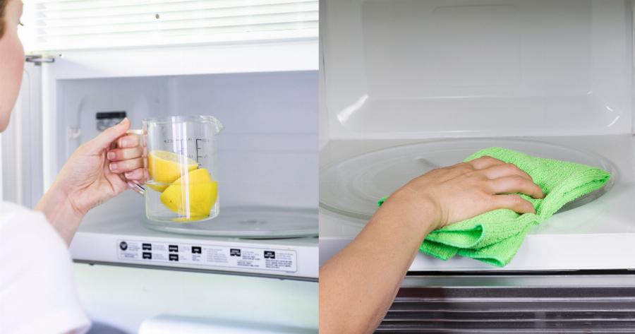 Καθάρισμα φούρνου μικροκυμάτων: Το έξυπνο κόλπο για να το κάνετε να λάμπει χωρίς καθόλου κόπο