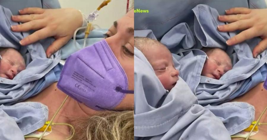 Ήρθαν στη ζωή τα διδυμάκια του χιονιά – Η μητέρα ήταν εγκλωβισμένη στο σπίτι από την κακοκαιρία