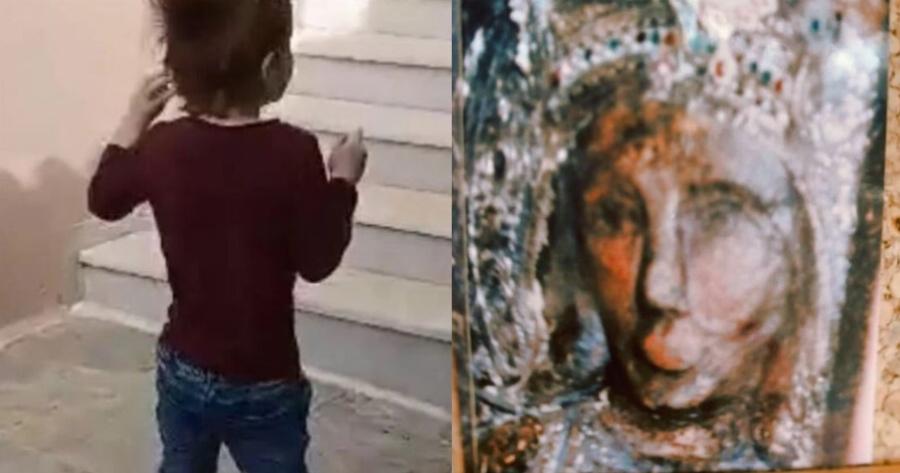 Πλήθη λάου στον Ταξιάρχη που δακρύζει ακατάπαυστα: Ο μικρός Γιάννης περπατάει ξανά χάρη στον Άγιο Ταξιάρχη