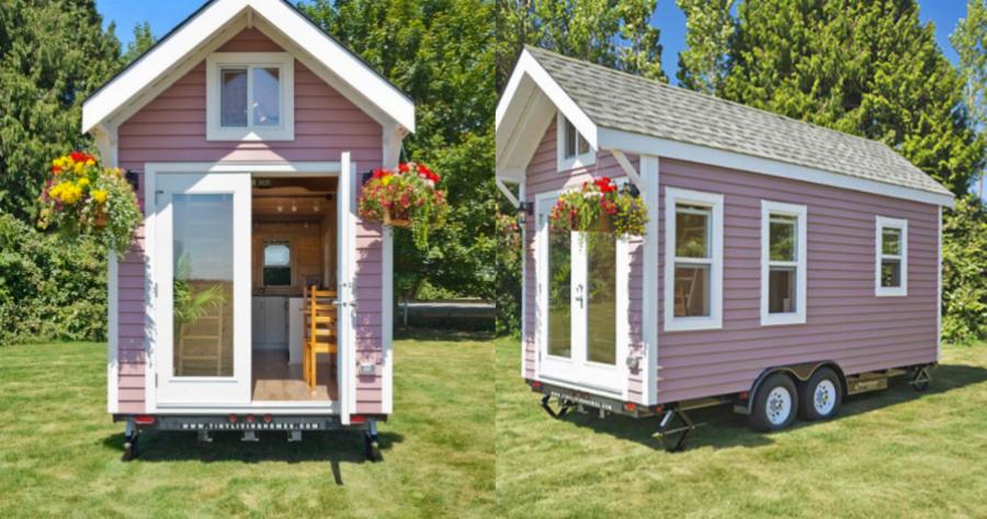 Είναι μόνο 15 τετραγωνικά, το πηγαίνεις όπου θες και το εσωτερικό του είναι τόσο βολικό σαν μεζονέτα