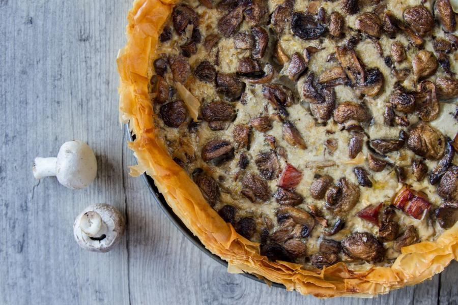 Μανιταρόπιτα: Γρήγορη, χωρίς φύλλο, για κάθε στιγμή της ημέρας