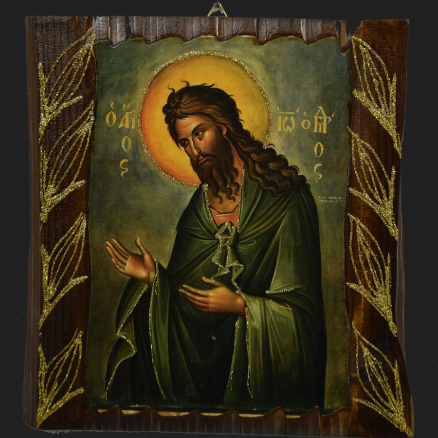 Μυροβλύζει εικόνα του Αγίου Ιωάννη Προδρόμου, σε ορθόδοξη Εκκλησία της Αμερικής