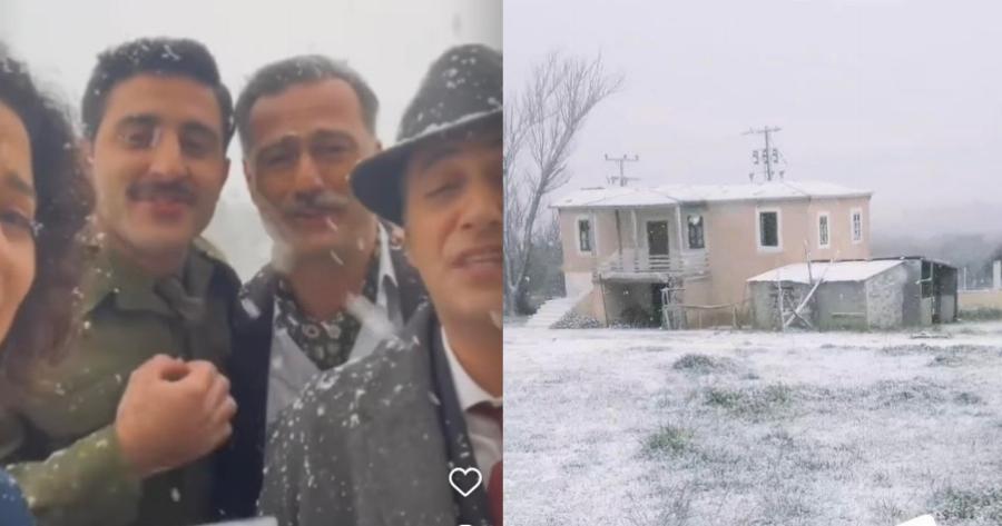 Στα λευκά ντυμένο το Διαφάνι: Το υπέροχο βίντεο με τους πρωταγωνιστές από τις Άγριες Μέλισσες