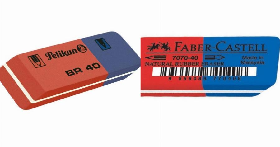 99/100 πιστεύουν ότι το μπλε κομμάτι της γόμας σβήνει στυλό. Εσύ ξέρεις τι στ’ αλήθεια κάνει;