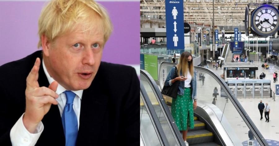 Τέλος η υποχρεωτική μάσκα, η τηλεργασία και το πάσο Covid στη Βρετανία – Η ανακοίνωση του Μπόρις Τζόνσον