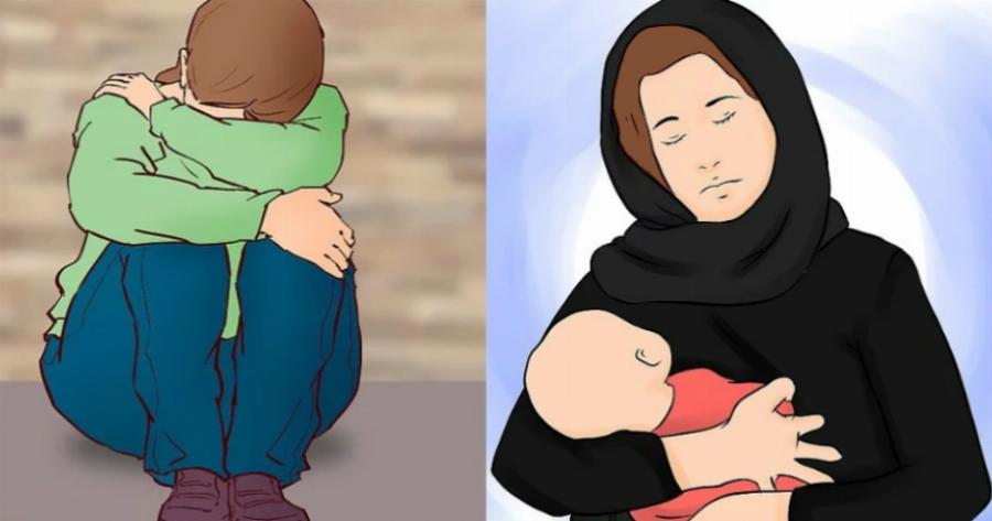 «Έμεινα χήρα στα 36 και μεγάλωσα μόνη τον γιο και τις τρίδυμες κόρες του απο τον προηγουμενο γάμο του»