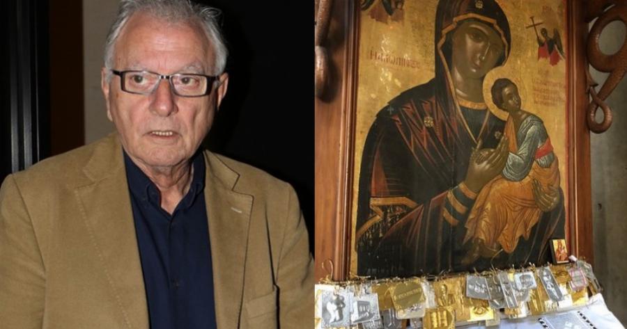 Νίκος Χαρδαβέλλας: «Χρωστάω τη ζωή μου στην Παναγία Εκατονταπυλιανή- Μου πήρε τον καρκίνο»