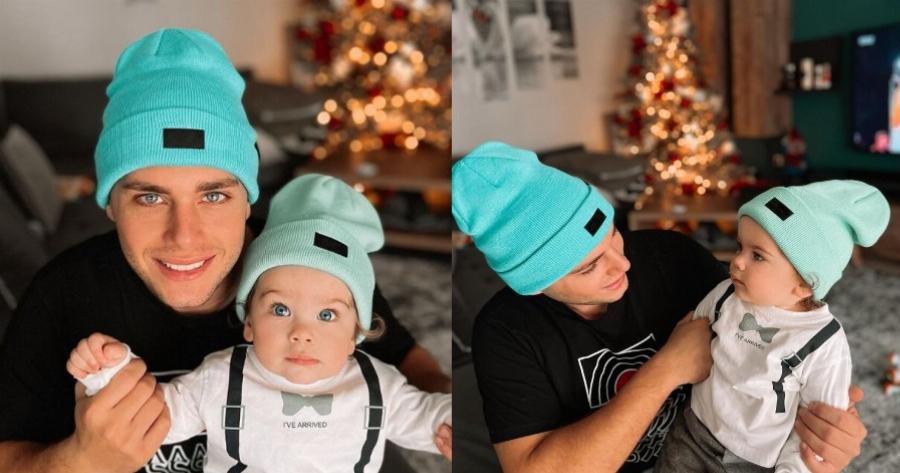 Ο Αλέξανδρος Κοψιάλης συστήνει για πρώτη φορά στο κοινό τον γιο του