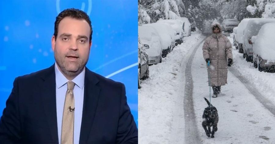 Χιόνια και στην Αττική τις επόμενες ώρες: Η πρόγνωση Μαρουσάκη για την κακοκαιρία «Διομήδης»