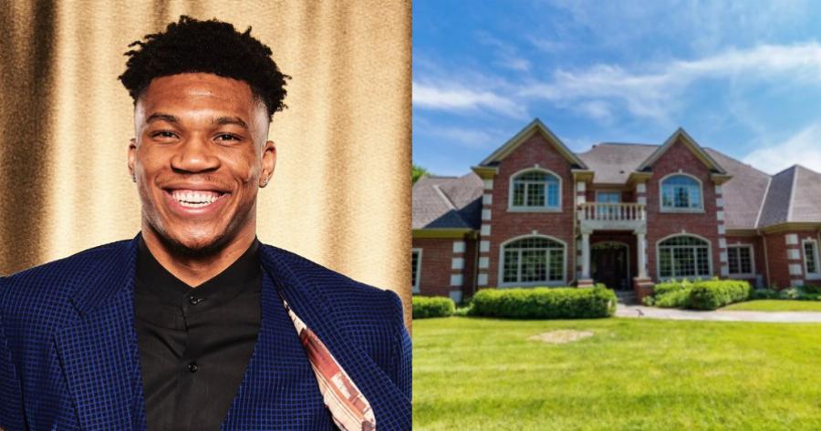 Γιάννης Αντετοκούνμπο: Το σπίτι των 2 εκατομμυρίων που μοιάζει με παλάτι -Το εσωτερικό του είναι ο ορισμός της χλιδής