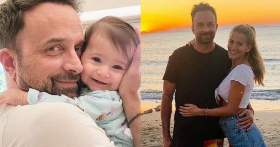 Γιώργος Λιανός: Στον Άγιο Δομίνικο μαζί με την 10 μηνών κόρη του – Η δημοσίευση που έριξε το Instagram