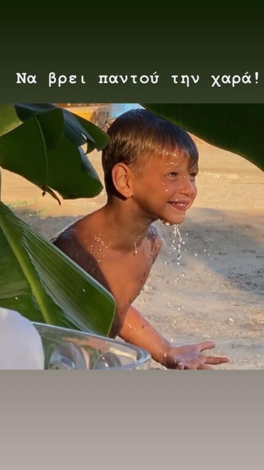 Κάτια Ζυγούλη: Ο γιος της, Απόλλωνας Ρουβάς, μεγάλωσε και είναι ένας γλύκας