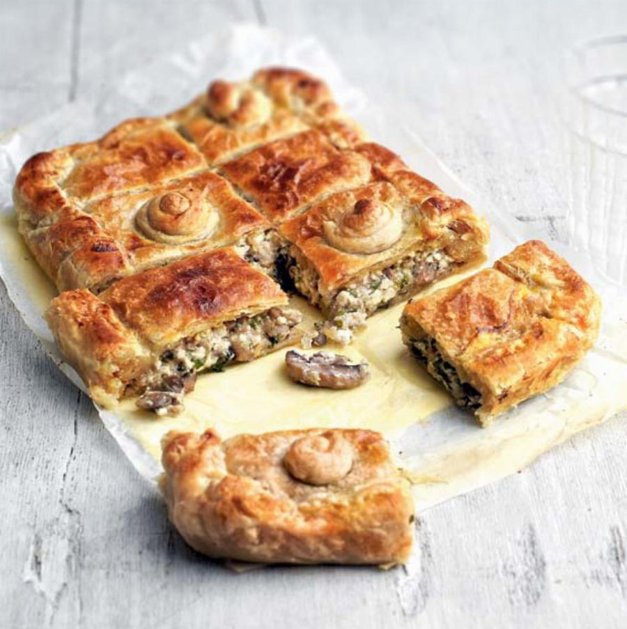 Μανιταρόπιτα: Γρήγορη, χωρίς φύλλο, για κάθε στιγμή της ημέρας