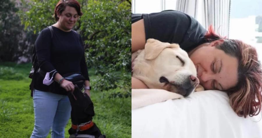 Ιωάννα-Μαρία Γκέρτσου: Τυφλώθηκε στη θερμοκοιτίδα, σπούδασε ψυχολογία και ίδρυσε την πρώτη σχολή για σκύλους-οδηγούς τυφλών στην Ελλάδα