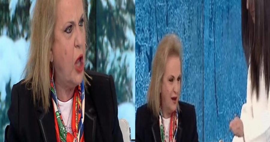 «Θα σοβαρευτείτε ή να φύγω;»: Έξαλλη η Ματίνα Παγώνη με την Ανθή Βούλγαρη που την κέρασε κόλλυβα
