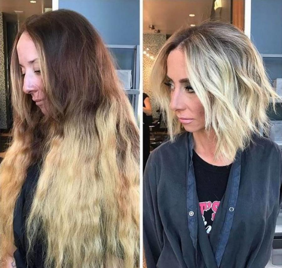 Αγνώριστη για την ημέρα του γάμου της: Κομμωτής τη μεταμόρφωσε – Από αχτένιστη κι απεριποίητη γυναίκα σε πανέμορφη νύφη