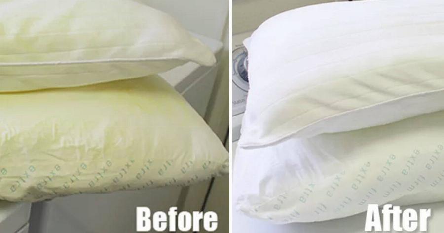 Τέσσερις έξυπνες λύσεις για να καθαρίσετε τα μαξιλάρια από ακάρεα και βρωμιές και να τα κάνετε σαν καινούργια