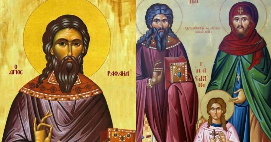 «Γιαγιά, έχει έρθει ο Άγιος Ραφαήλ… Γιαγιά, είναι στην πόρτα και μας κοιτάει»