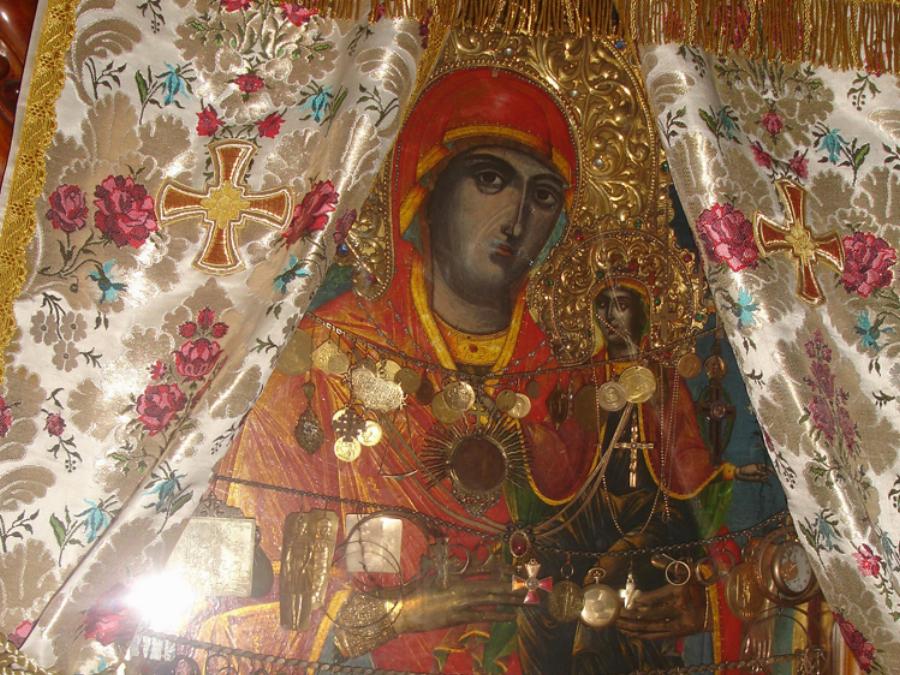 Σε θερμοκρασία «ζωντανού» σώματος το αριστερό πόδι της Αγίας Άννης