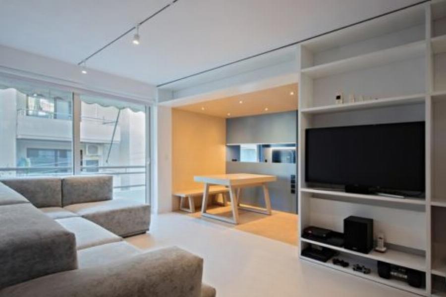 Βραβευμένο σπίτι στον Κορυδαλλό: Το πιο εντυπωσιακό διαμέρισμα στην Αθήνα και ο ονειρεμένος εσωτερικός σχεδιασμός