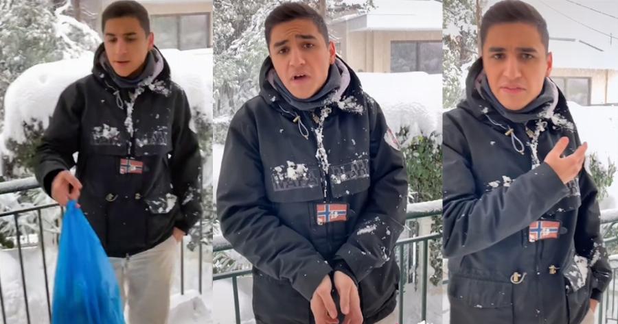 Αυτό το βίντεο πρέπει να δουν όλοι όσοι παραγγέλνουν με τον χιονιά