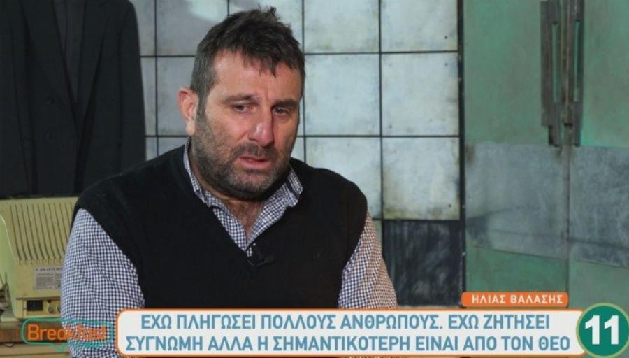 Η αποκάλυψη του Ηλία Βαλάση: «Ζήτησα κλαίγοντας χάρη από το Θεό κι αμέσως με βοήθησε. Την ίδια στιγμή χτύπησε το τηλέφωνο»