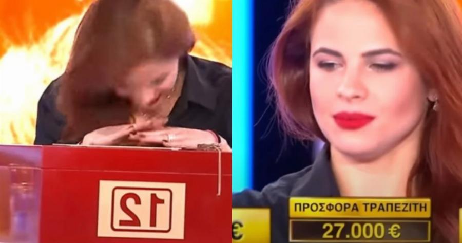 Έσπασαν καρδιές στο Deal για 500 ευρώ: Τις έμειναν 5.000 και 60.000 ευρώ και όλοι στο στούντιο «πάγωσαν»