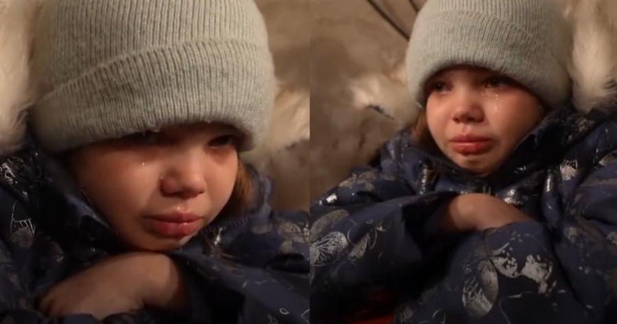 Δακρύζει ο πλανήτης για τους άμαχους στην Ουκρανία: «Δεν θέλω να πεθάνω» λέει παιδάκι μέσα από καταφύγιο