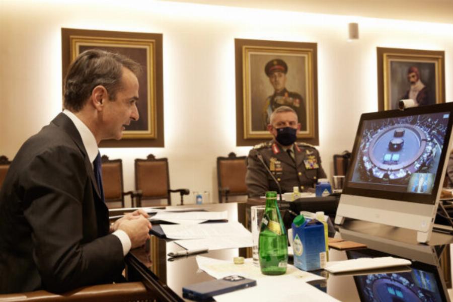 Κυριάκος Μητσοτάκης στη Σύνοδο Κορυφής του ΝΑΤΟ: «Να απεξαρτηθούμε από το ρωσικό αέριο»