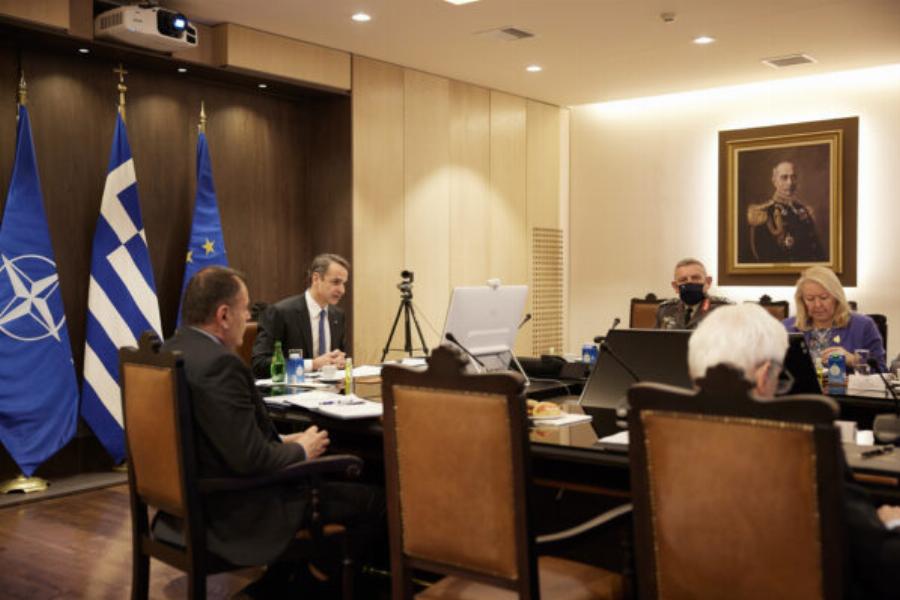 Κυριάκος Μητσοτάκης στη Σύνοδο Κορυφής του ΝΑΤΟ: «Να απεξαρτηθούμε από το ρωσικό αέριο»