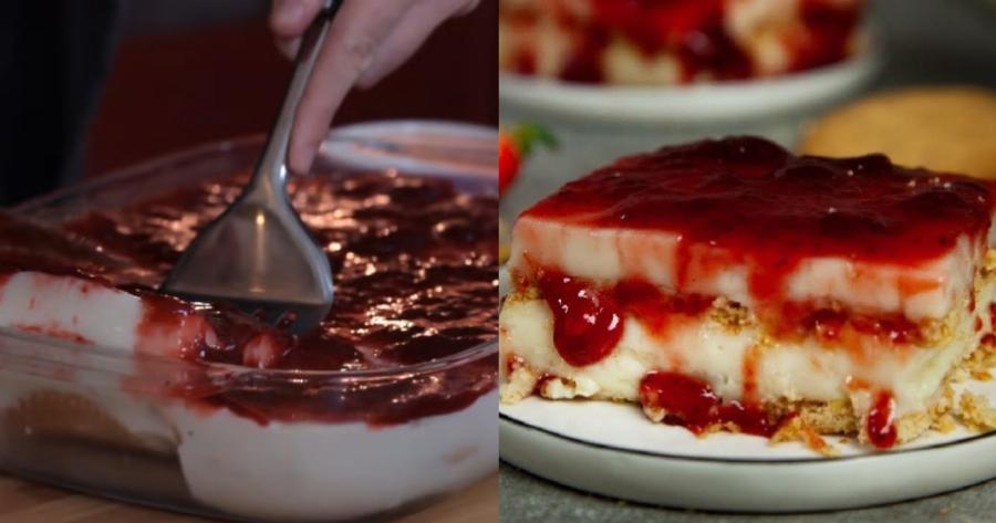 Νηστίσιμο γλυκό ψυγείου: Η ονειρεμένη vegan συνταγή για ένα λαχταριστό μπισκοτογλυκό