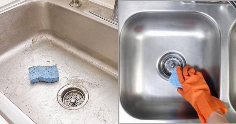 Καθάρισμα κουζίνας: Το κόλπο των γιαγιάδων για να αστράφτει από καθαριότητα ο νεροχύτης