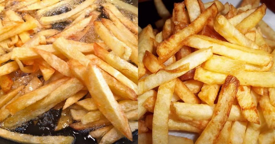 Τηγανητές πατάτες: Το μυστικό για να διατηρηθούν φρέσκες ακόμα και μια μέρα μετά το πρώτο τηγάνισμα