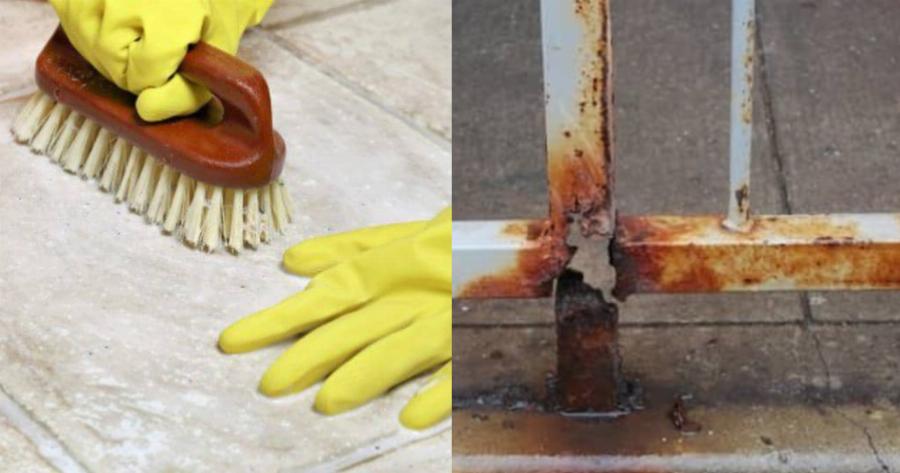 Σκουριά στο μπαλκόνι: Αυτά είναι τα 6 έξυπνα κόλπα για να την εξαφανίσετε