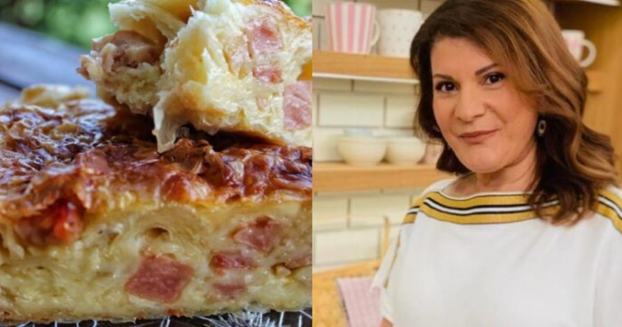 Το μυστικό της Μπαρμπαρίγου: Πεντανόστιμη ζαμπονοτυρόπιτα χωρίς φύλλο, εύκολη και έτοιμη σε 10 λεπτά