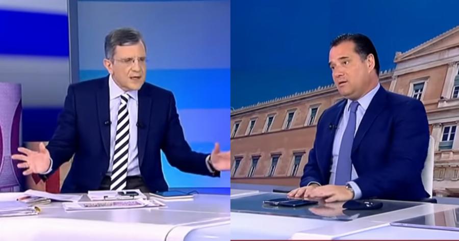 Άδωνις Γεωργιάδης: Η ένταση με τον Γιώργο Αυτιά στον τηλεοπτικό αέρα – Η αντίδραση του παρουσιαστή