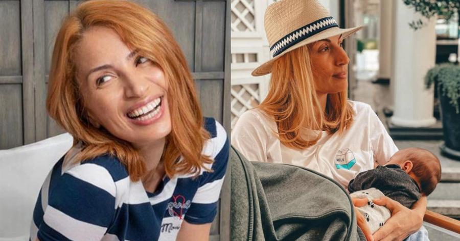 Η αποστομωτική απάντηση της Μαρίας Ηλιάκη στα σχόλια που δέχτηκε επειδή έκανε παιδί μετά τα 40