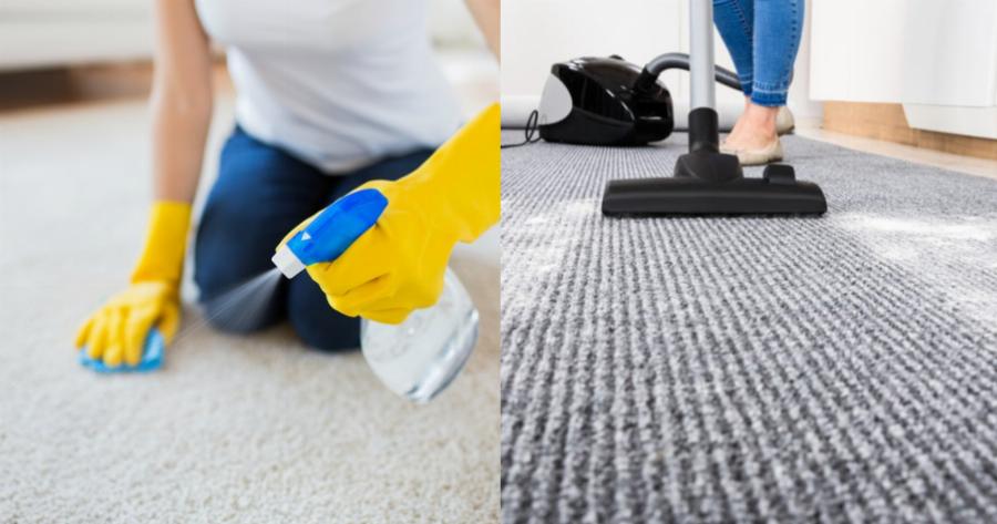 Καθάρισμα χαλιών: Ο έξυπνος τρόπος για να τα κρατήσετε καθαρά και φρέσκα