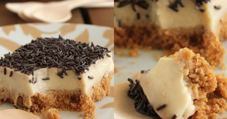 Η πιο γλυκιά αμαρτία: Μπισκοτογλυκό ψυγείου με γιαούρτι και μπανάνα έτοιμο μόνο σε 15′