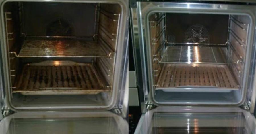 Καθάρισμα φούρνου: Απαλλαγείτε από τα καμένα λίπη και κάντε την κουζίνα σας να αστράφτει